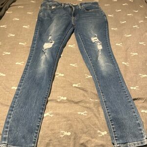 Levi's Blue Skinny Jeans for Women